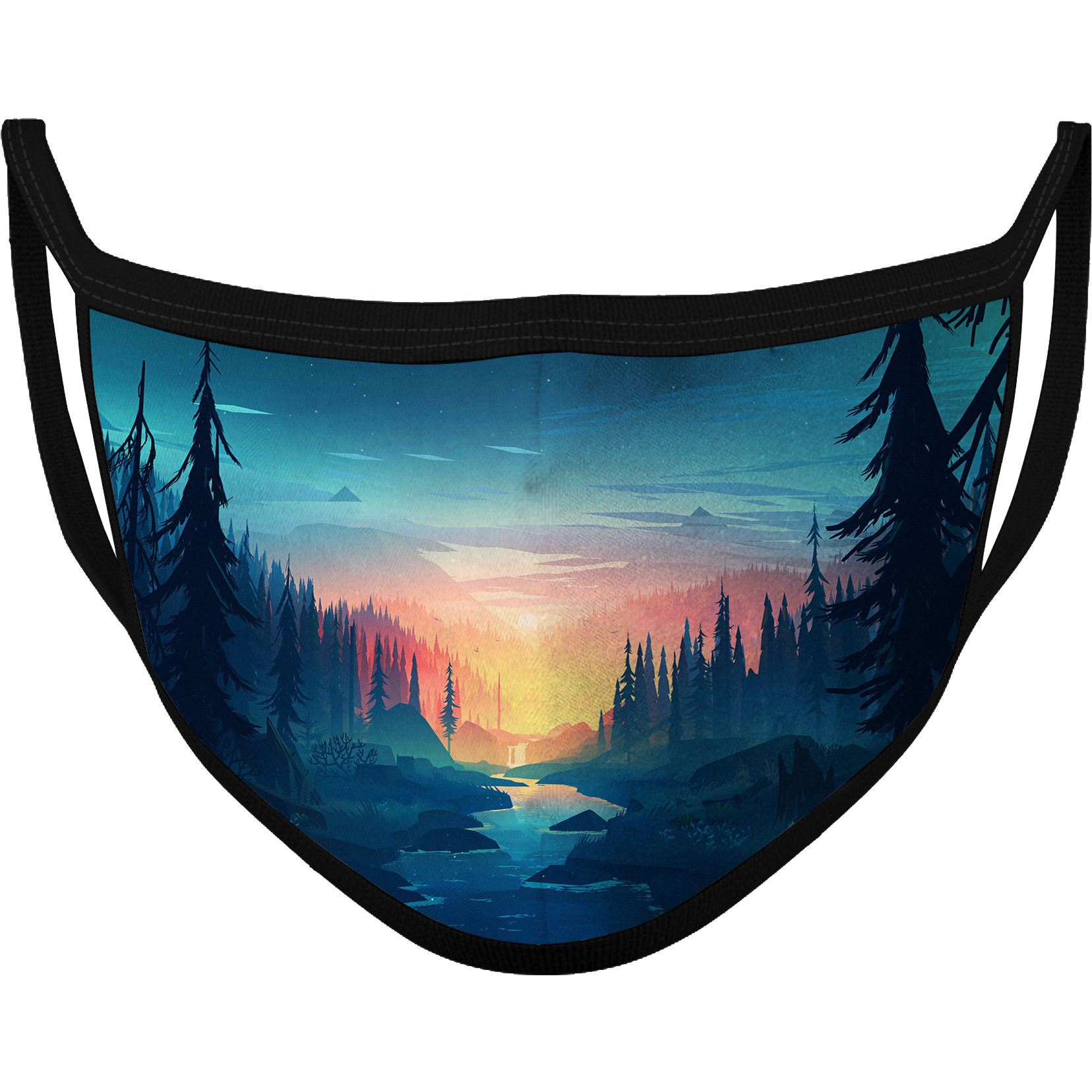 Sublimated Cotton Masks